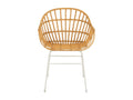 Meubiana 80cm Natural Rattan Designer Chair