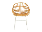Meubiana 80cm Natural Rattan Designer Chair