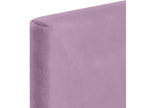 Laviecasa Smooth Velvet Headboard with Buttons 150x115 with Bed Legs 150/160 - Pink OROZ28015