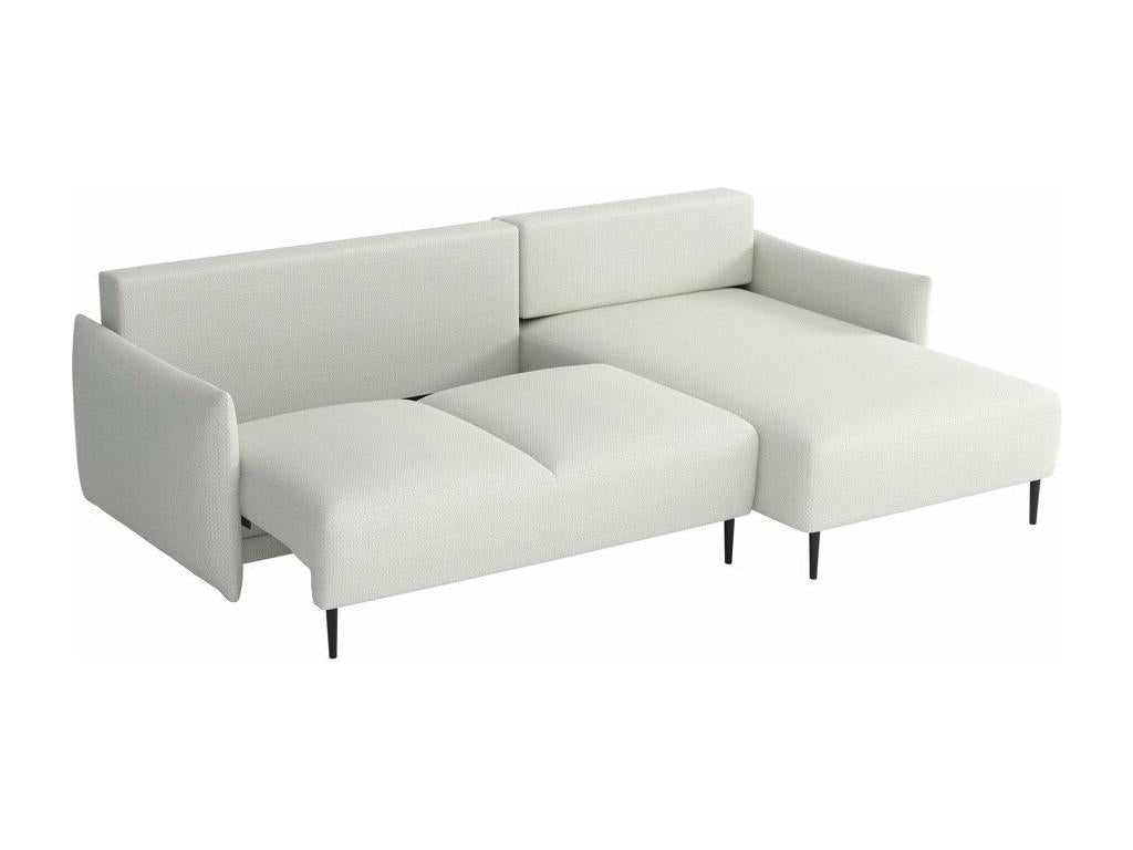 Laviecasa 224 Yellow Corner Sofa with Sleeping Function and Bedding Box, 240x160x88cm, GXPW54252