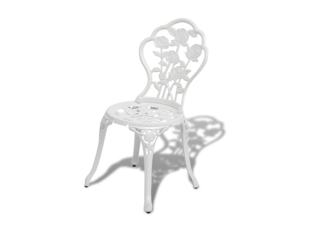 Meubiana 3-piece Cast Aluminum Set, White