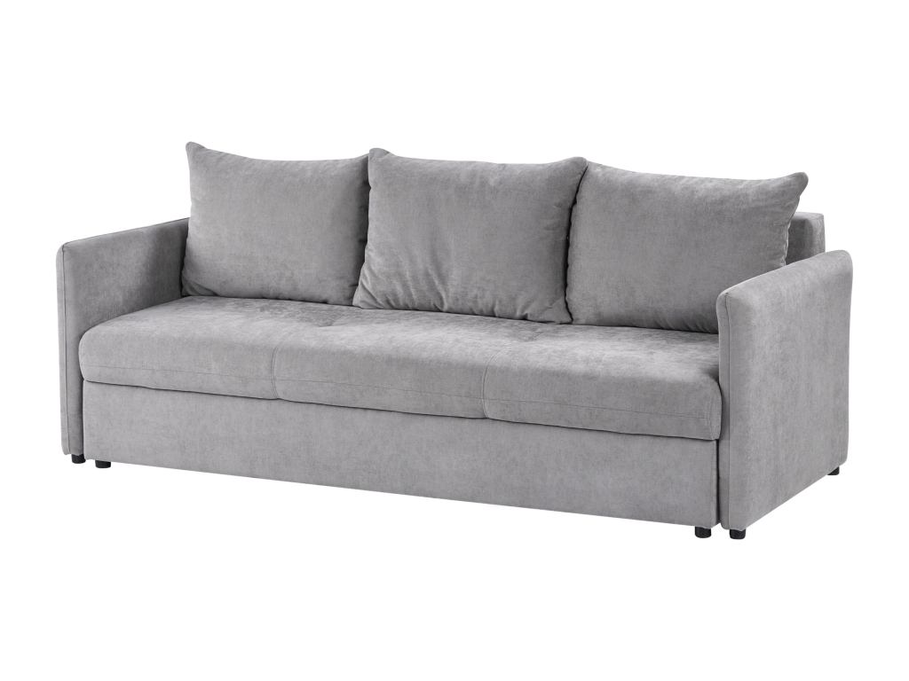 Laviecasa 3-seater sofa bed in grey fabric FKMV35857