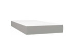 Laviecasa bed base with light grey mattress 90x200 Fabric XDQY74175