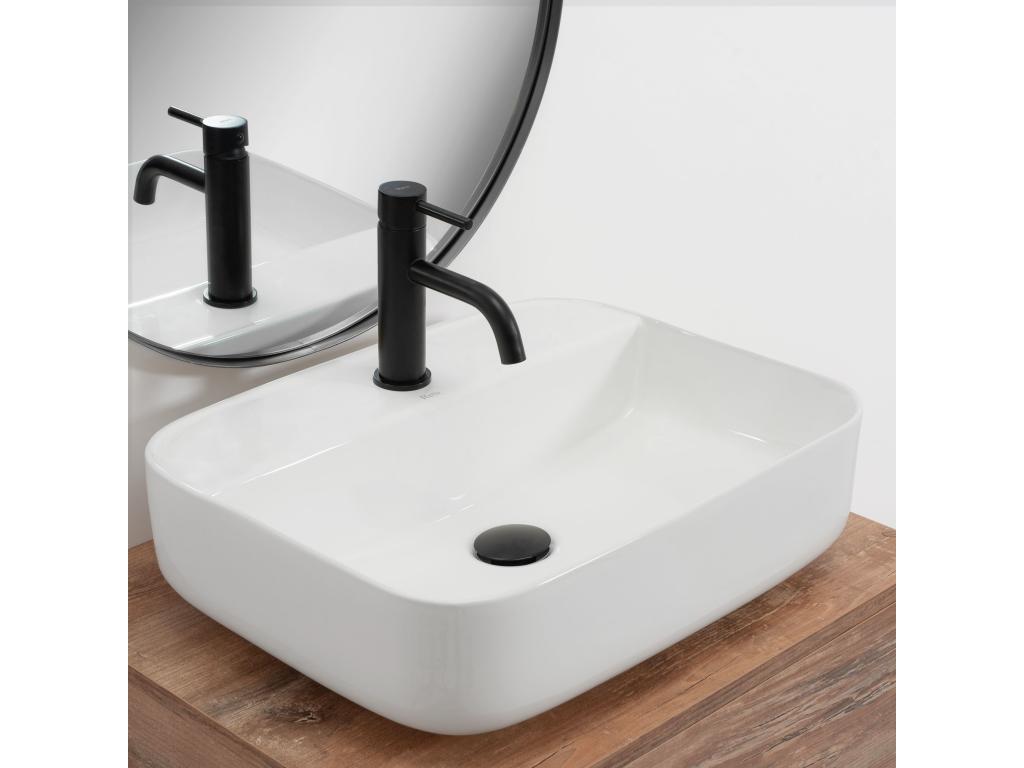 Laviecasa White Countertop Washbasin QARK51912