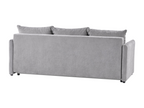 Laviecasa 3-seater sofa bed in grey fabric FKMV35857