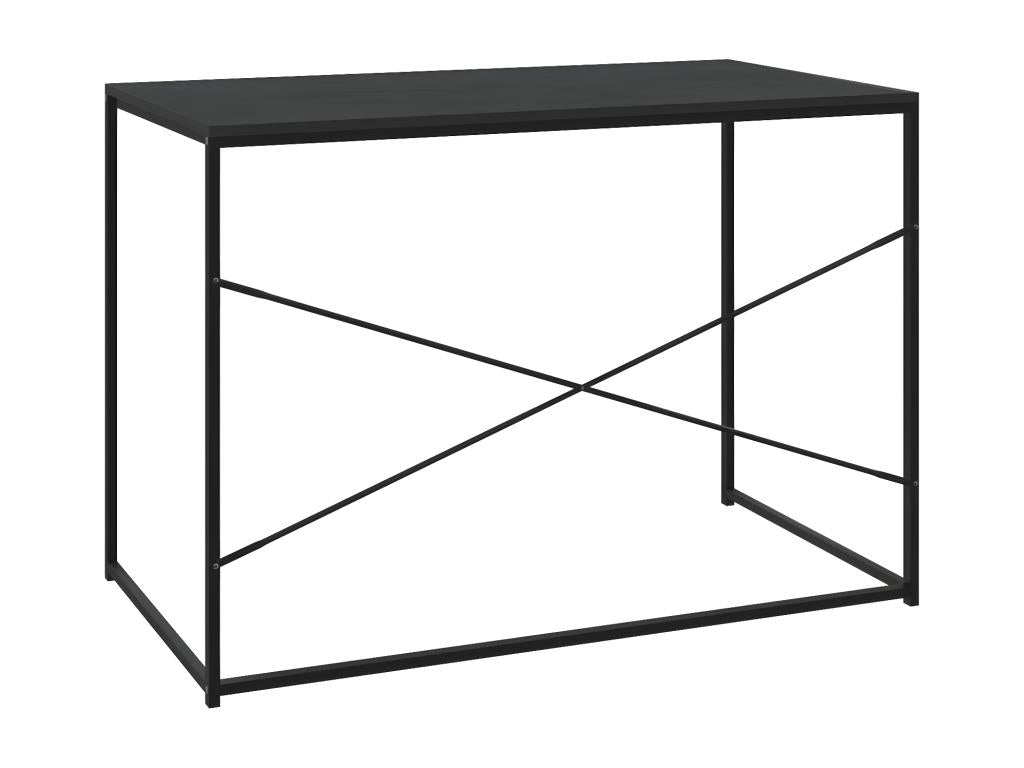Black Computer Desk 110x60x70 cm Engineered Wood SLAQ67418