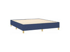 Laviecasa bed base with mattress, Blue 160x200 Fabric NPDL76758