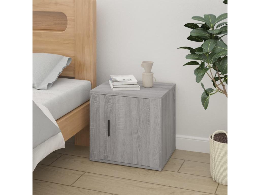 Laviecasa bedside table, grey, 50x39x47 cm, ATSX89170