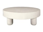 White composite marble coffee table 110 cm Laviecasa EEEZ37431