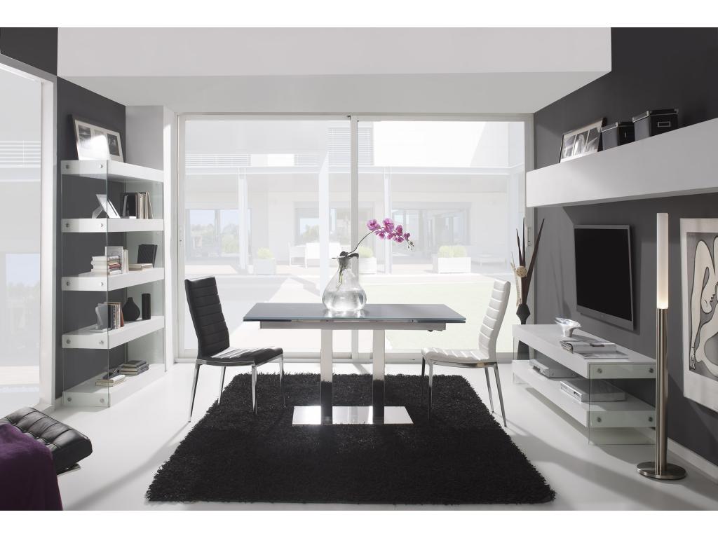 Cubic yellow lacquered wood designer shelves