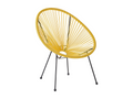 Laviecasa II Yellow Garden Chair ZWAO03692