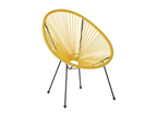 Laviecasa II Yellow Garden Chair ZWAO03692