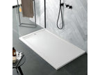 Grey 7035 shower tray with slate finish, Meubiana CACH color grid - 200x70 cm