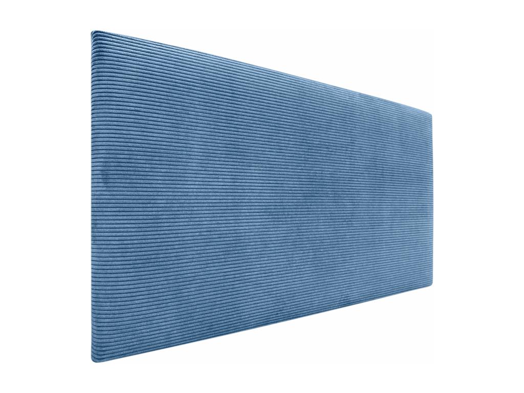 Laviecasa Plain Corduroy Headboard 160x50 for 150/160 Beds - Blue KWAO96695