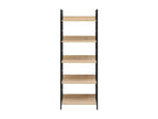 5-Tier Bookcase, Oak, 60x27.6x158.5 cm, Chipboard, NMCQ78284