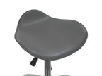 Grey Faux Leather Swivel Dining Chair TNZU23156
