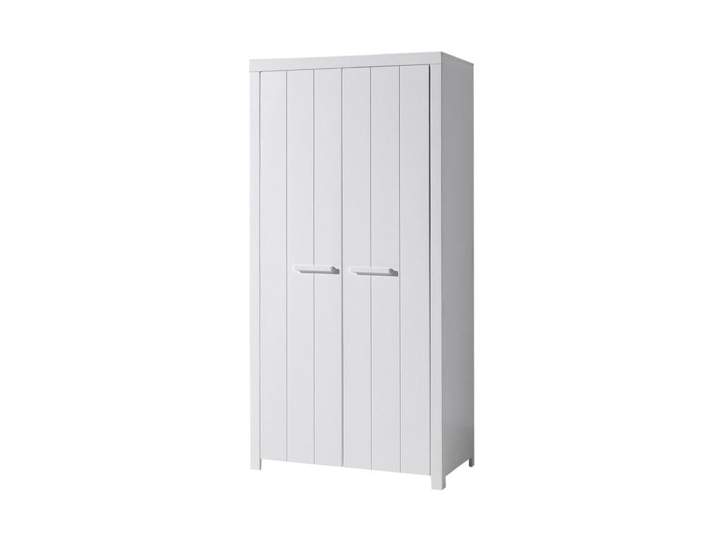 Laviecasa I White MGUS99966 Baby Bed/Chest of Drawers/Wardrobe Pack - 60x120cm