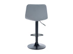 Bar stools - Faux leather / Metal - Grey - Laviecasa KGGW43111