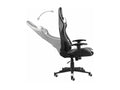 Swivel Gaming Chair White PVC 2