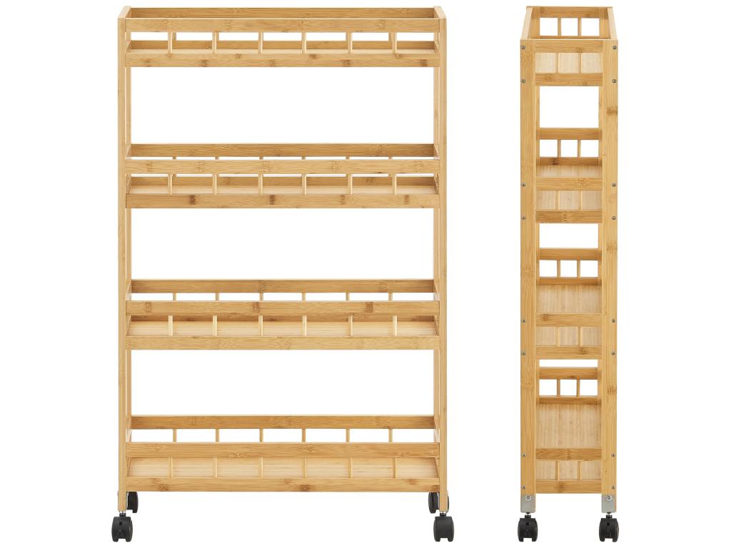 Laviecasa 4-tier storage trolley, 96x60x18 cm, Laviecasa EEHC63050