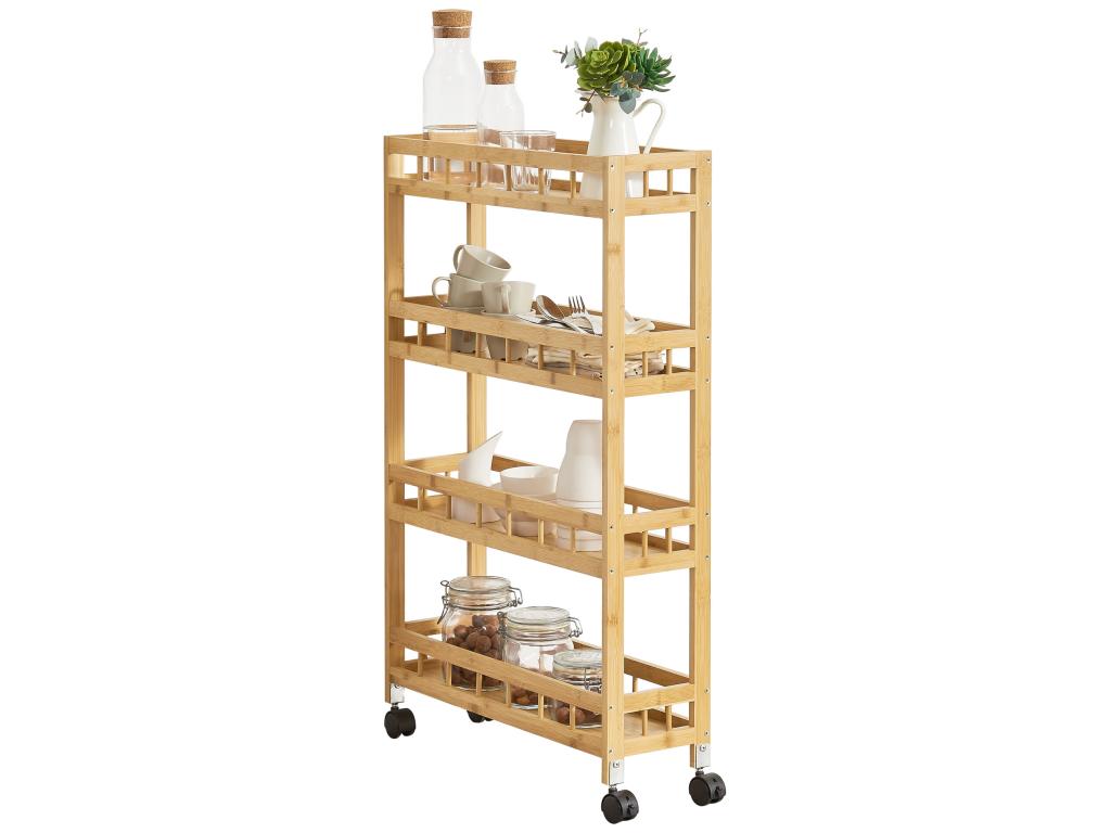 Laviecasa 4-tier storage trolley, 96x60x18 cm, Laviecasa EEHC63050