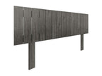 Laviecasa Recycled Wood Headboard, Vertical Style, with Legs, 145x115cm, for 145cm Beds - Ash Wood ZAIY32762