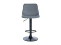 Bar stools - Faux leather / Metal - Grey - Laviecasa KGGW43111