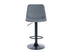 Bar stools - Faux leather / Metal - Grey - Laviecasa KGGW43111