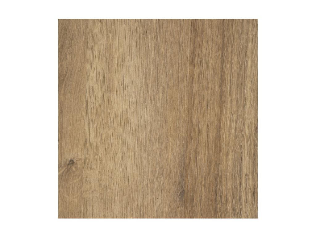 Side table/Bedside table with 2 wooden doors and black steel legs, H 53 cm MEQD95602