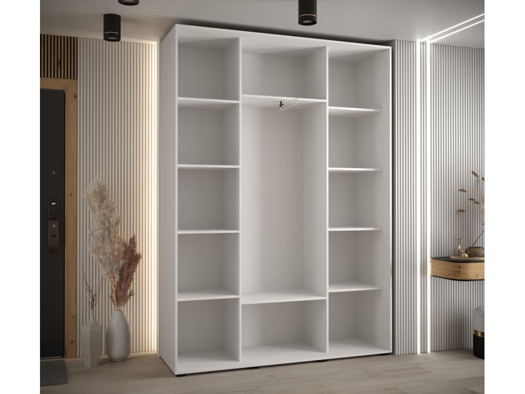 Meubiana 12 Sliding Door Wardrobe 235.2/160/45 3 Doors