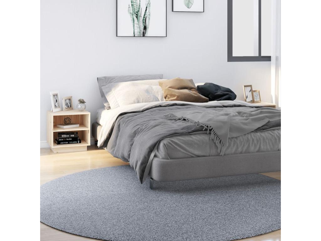 2-piece bedside tables, 40x34x40 cm, solid pine wood, QDRS80397