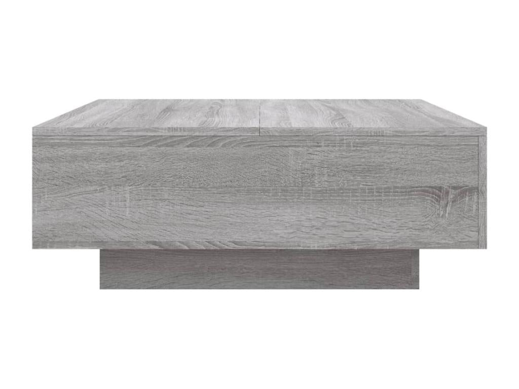 Meubiana grey coffee table 80x80x31 engineered wood