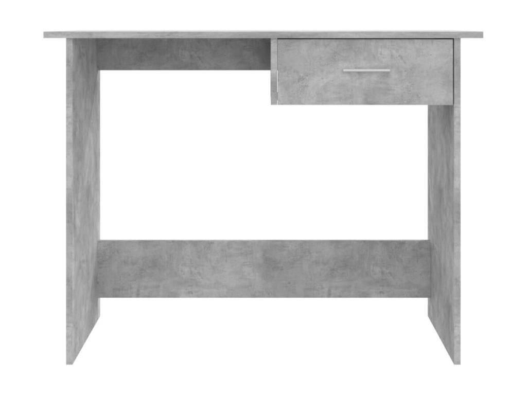 Brown wooden desk/workstation, 100x50x76 cm, 02 0023827 RVYP80041