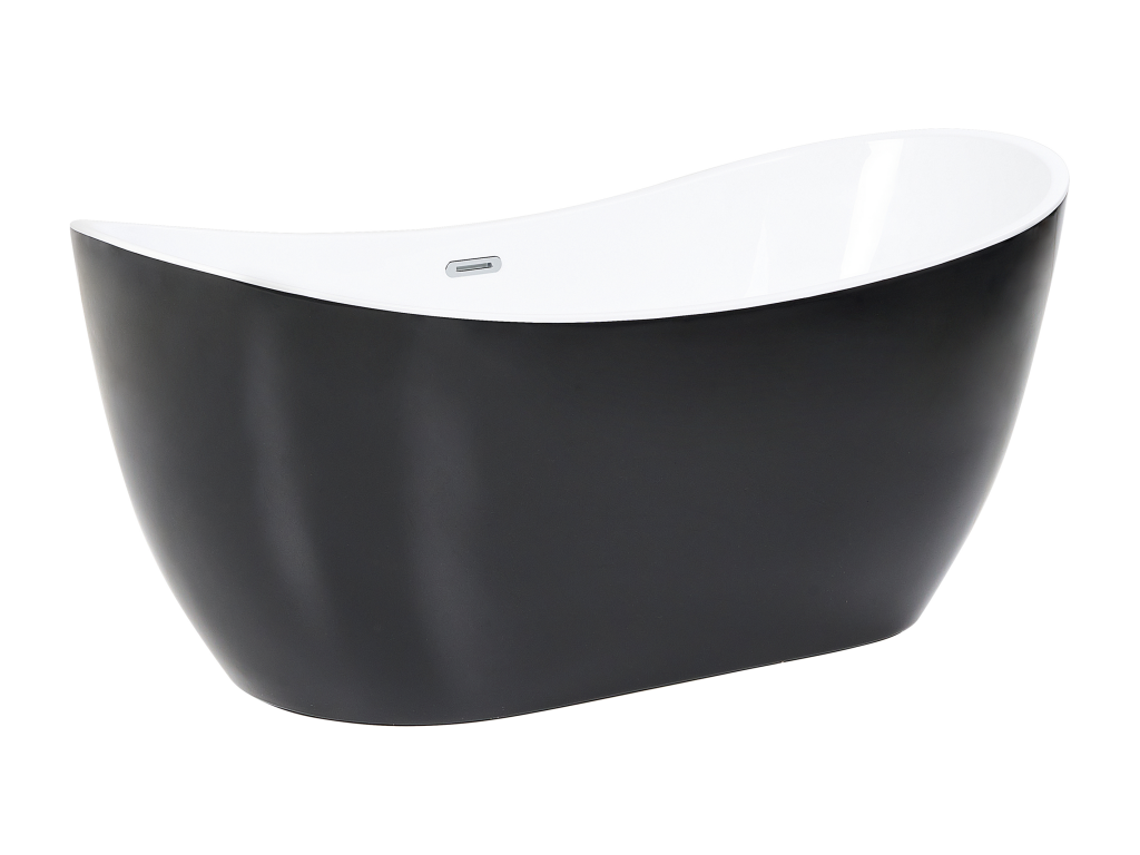 Laviecasa freestanding bathtub 170 cm x 77 cm, Black OWAD89862