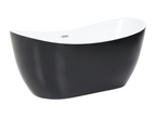 Laviecasa freestanding bathtub 170 cm x 77 cm, Black OWAD89862