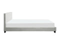 Laviecasa bed frame with headboard and slatted base in fabric - Light Grey Width - 140 cm TPES76779