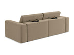 Modular 3-seater sofa in Meubiana - dark beige - Meubiana