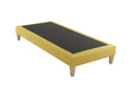 Aurore Yellow Upholstered Decorative Bed Base - Laviecasa 2x90x190 YFKE23104