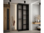 Meubiana 3 Sliding Door Wardrobe 235.2/120/45 2 Doors Black/Meubiana/Black