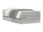 Laviecasa bed frame with drawers, grey, 100x200 cm SKBH80438