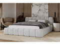 Meubiana Upholstered Bed 180x200 Meubiana - Adult Bed, Tufted Bed, Double Bed with Storage - Light Grey Meubiana Velvet 2218