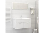 2-piece bathroom furniture set, white, 12 CQVG65851