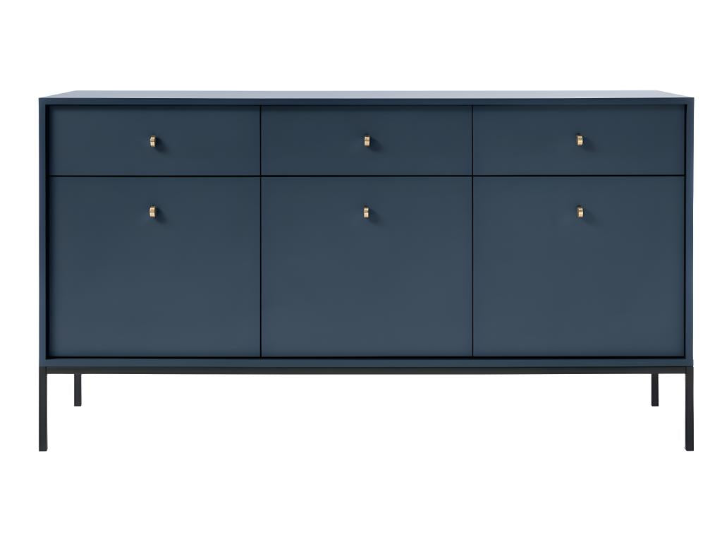 Buffet - 3 drawers and 3 doors - Blue - Laviecasa BHSX83109