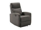 Meubiana - Meubiana Electric Armchair, Dark Grey Fabric