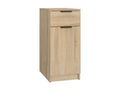 Laviecasa Oak Office Cabinet 33.5x50x75 Engineered Wood LROC27394