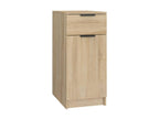 Laviecasa Oak Office Cabinet 33.5x50x75 Engineered Wood LROC27394