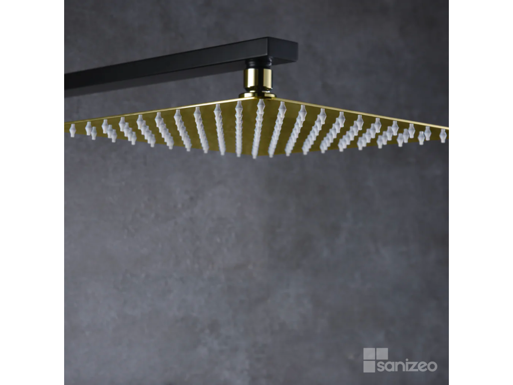 Laviecasa SUECIA BDC032/NGOLD XLBU05602 Black and Gold Anti-Limescale Shower Column